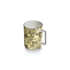 Tiffany & Co. Tiffany Toile Mug in Yellow Diamond Bone China | ^ Business Gifts|Tableware