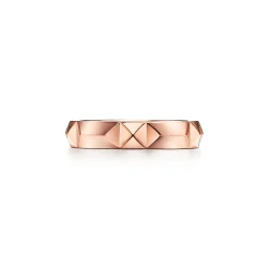 Tiffany & Co. Tiffany True® Band Ring in Rose Gold, 4 mm Wide | ^Women Rings|Men's Jewelry