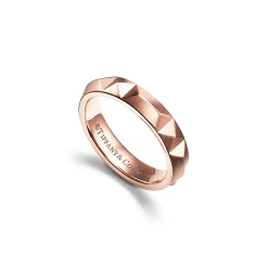 Tiffany & Co. Tiffany True® Band Ring in Rose Gold, 4 mm Wide | ^Women Rings|Men's Jewelry