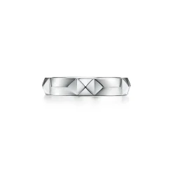 Tiffany & Co. Tiffany True® Band Ring in Platinum, 4 mm Wide | ^Women Rings|Men's Jewelry