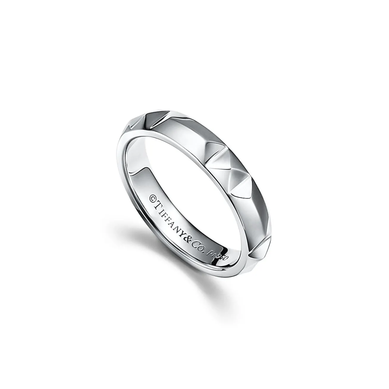 Tiffany & Co. Tiffany True® Band Ring in Platinum, 4 mm Wide | ^Women Rings|Men's Jewelry
