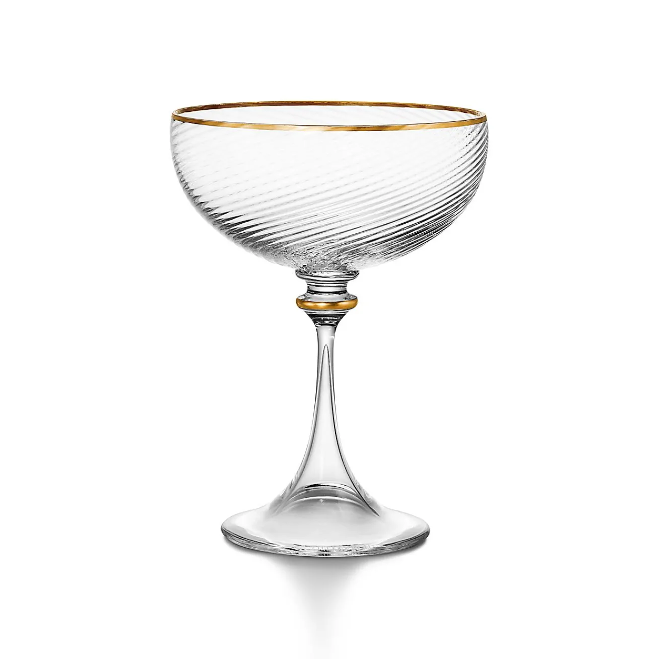 Tiffany & Co. Tiffany Twist Coupe in Glass | ^ The Home|Housewarming Gifts