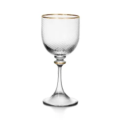 Tiffany & Co. Tiffany Twist White Wine Glass in Glass | ^ Glassware & Barware|Bar & Drinkware