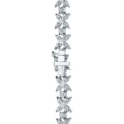 Tiffany & Co. Tiffany Victoria® alternating graduated necklace in platinum with diamonds. | ^ Necklaces & Pendants|Platinum Jewelry