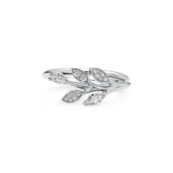 Tiffany & Co. Tiffany Victoria® diamond vine ring in platinum. | ^ Rings|Dainty Jewelry