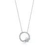 Tiffany & Co. Tiffany Victoria® diamond vine circle pendant in platinum, large. | ^ Necklaces & Pendants|Dainty Jewelry