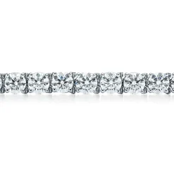 Tiffany & Co. Tiffany Victoria® diamond line bracelet in platinum. | ^ Diamond Jewelry