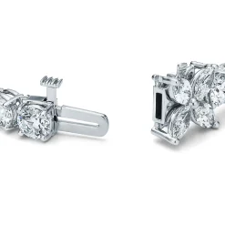 Tiffany & Co. Tiffany Victoria® diamond line bracelet in platinum. | ^ Diamond Jewelry