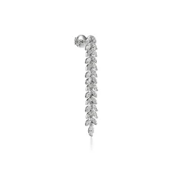 Tiffany & Co. Tiffany Victoria® diamond vine drop earrings in platinum. | ^ Earrings|Platinum Jewelry