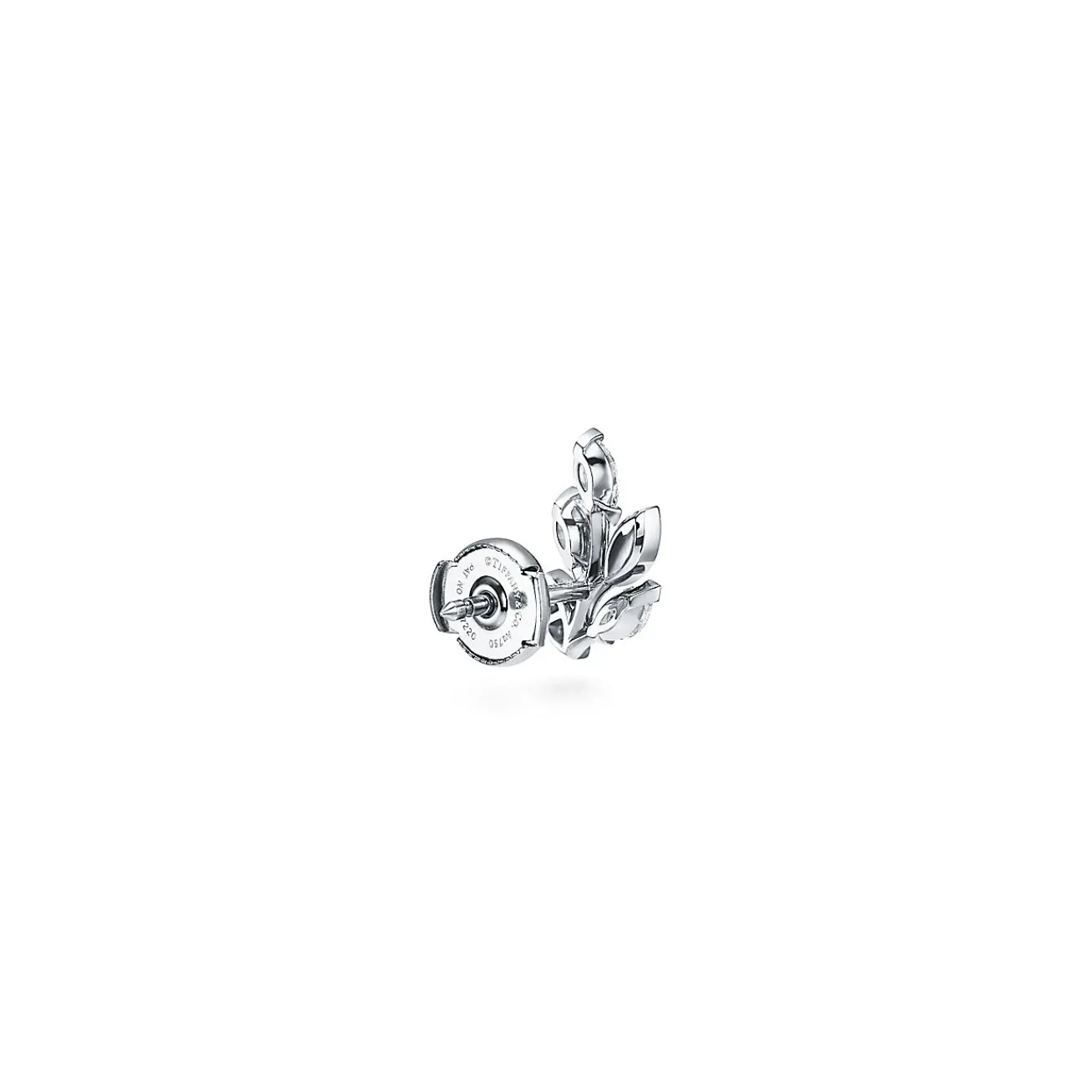 Tiffany & Co. Tiffany Victoria® diamond vine earrings in platinum, small. | ^ Earrings|Gifts for Her