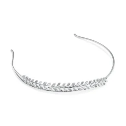 Tiffany & Co. Tiffany Victoria® diamond vine headband in platinum. | ^ Platinum Jewelry|Tiffany Victoria®