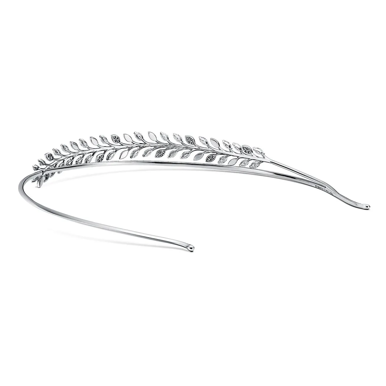 Tiffany & Co. Tiffany Victoria® diamond vine headband in platinum. | ^ Platinum Jewelry|Tiffany Victoria®