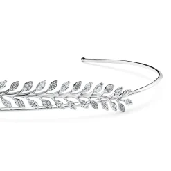 Tiffany & Co. Tiffany Victoria® diamond vine headband in platinum. | ^ Platinum Jewelry|Tiffany Victoria®