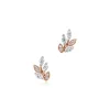 Tiffany & Co. Tiffany Victoria® diamond vine earrings in 18k rose gold, small. | ^ Earrings|Dainty Jewelry