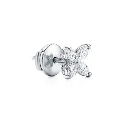 Tiffany & Co. Tiffany Victoria® earrings in platinum with diamonds, small. | ^ Earrings|Gifts for Her