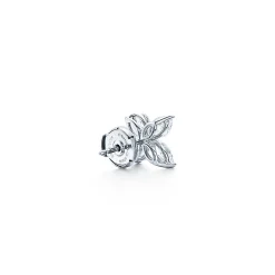 Tiffany & Co. Tiffany Victoria® earrings in platinum with diamonds, large. | ^ Earrings