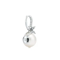 Tiffany & Co. Tiffany Victoria® earrings in platinum with South Sea pearls and diamonds. | ^ Earrings|Platinum Jewelry
