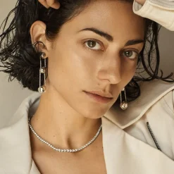 Tiffany & Co. Tiffany Victoria® graduated line necklace in platinum with diamonds. | ^ Necklaces & Pendants|Platinum Jewelry