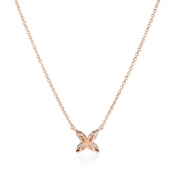 Tiffany & Co. Tiffany Victoria® pendant in 18k rose gold with diamonds, small. | ^ Necklaces & Pendants|Gifts for Her