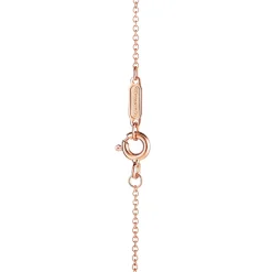Tiffany & Co. Tiffany Victoria® pendant in 18k rose gold with diamonds, small. | ^ Necklaces & Pendants|Gifts for Her