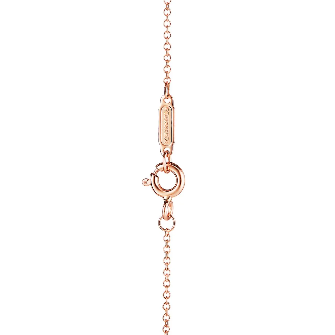 Tiffany & Co. Tiffany Victoria® pendant in 18k rose gold with diamonds, small. | ^ Necklaces & Pendants|Gifts for Her
