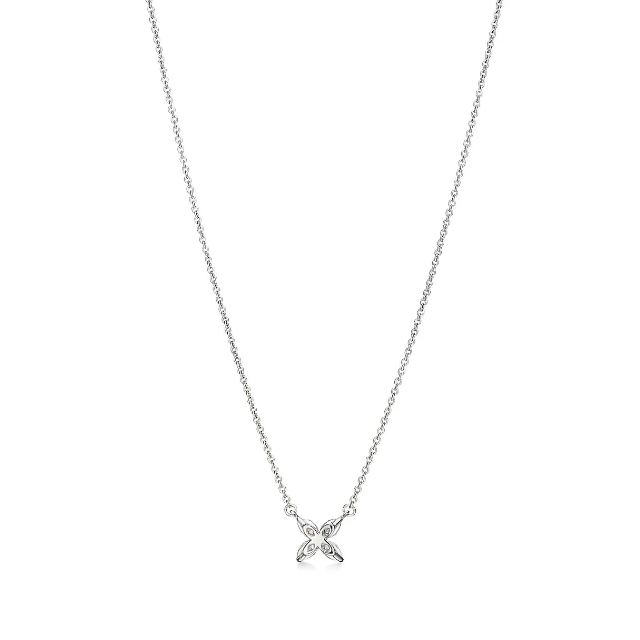 Tiffany & Co. Tiffany Victoria® pendant in platinum with diamonds, small. | ^ Necklaces & Pendants|Gifts for Her