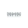 Tiffany & Co. Tiffany Victoria® Platinum and Diamond Alternating Ring | ^Women Rings|Gifts for Her