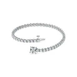 Tiffany & Co. Tiffany Victoria® Tennis Bracelet in Platinum with Diamonds | ^ Bracelets|Gifts for Her