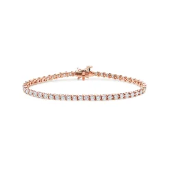 Tiffany & Co. Tiffany Victoria® Tennis Bracelet in Rose Gold with Diamonds | ^ Bracelets|Dainty Jewelry
