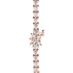 Tiffany & Co. Tiffany Victoria® Tennis Bracelet in Rose Gold with Diamonds | ^ Bracelets|Dainty Jewelry