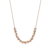 Tiffany & Co. Tiffany Victoria® Vine East West Pendant in Rose Gold with Diamonds | ^ Necklaces & Pendants|Rose Gold Jewelry