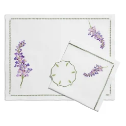 Tiffany & Co. Tiffany Wisteria Napkins in Linen, Set of Four | ^ Table Linens
