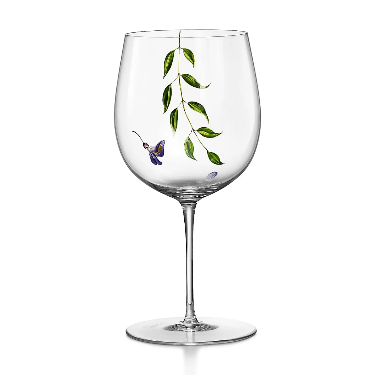 Tiffany & Co. Tiffany Wisteria Red Wine Glass in Glass | ^ The Home|Housewarming Gifts