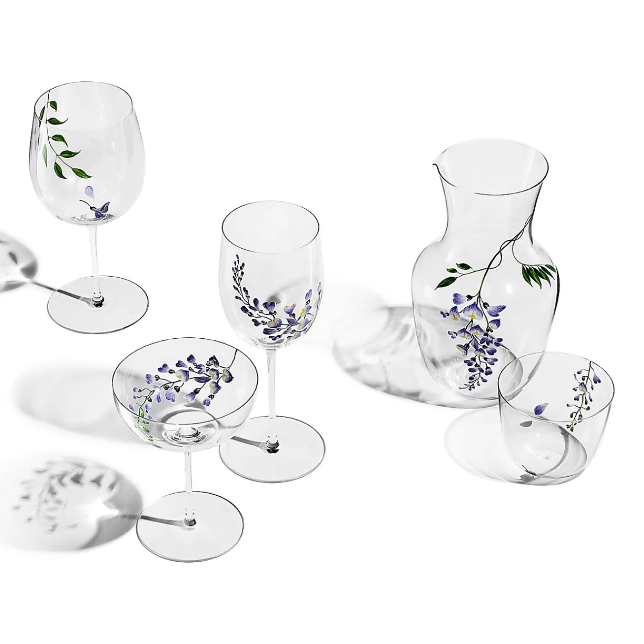 Tiffany & Co. Tiffany Wisteria Red Wine Glass in Glass | ^ The Home|Housewarming Gifts