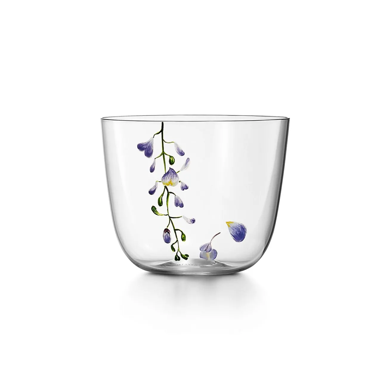 Tiffany & Co. Tiffany Wisteria Water Glass in Glass | ^ The Couple|Wedding Gifts