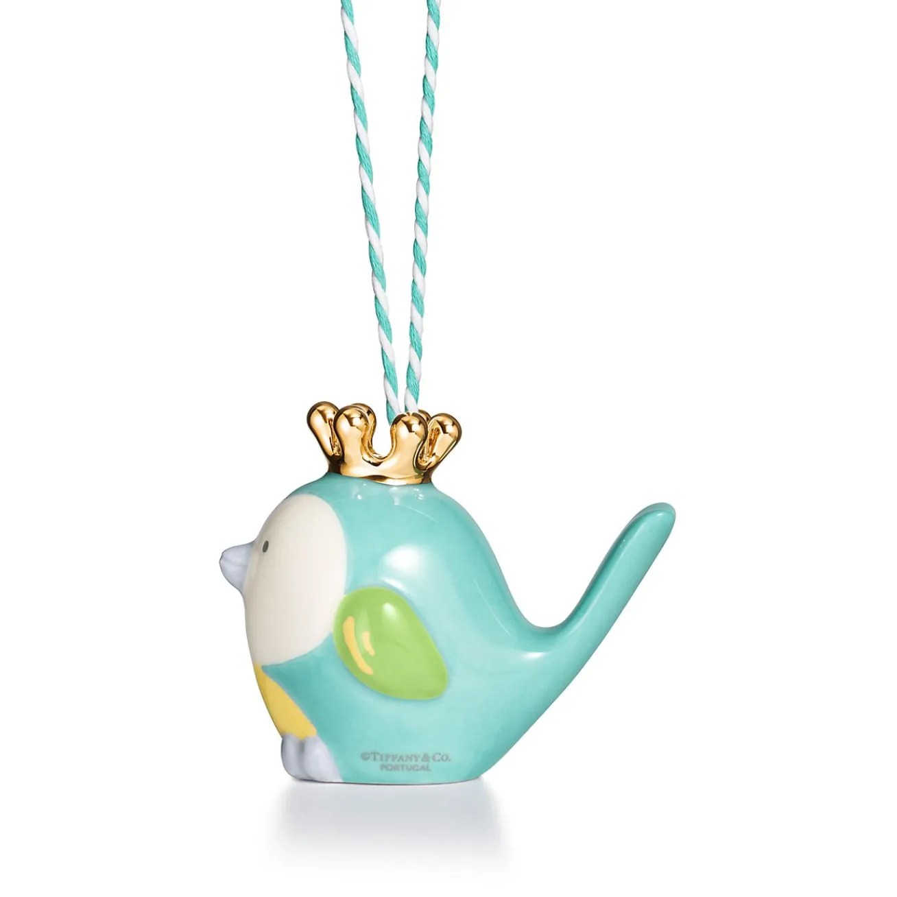 Tiffany & Co. Tiny Tiffany Baby Bird Ornament in Multicolored Earthenware | ^ Baby|Baby