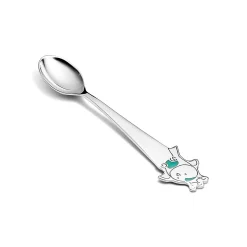 Tiffany & Co. Tiny Tiffany Bird Baby Spoon in Sterling Silver | ^ Baby|Baby