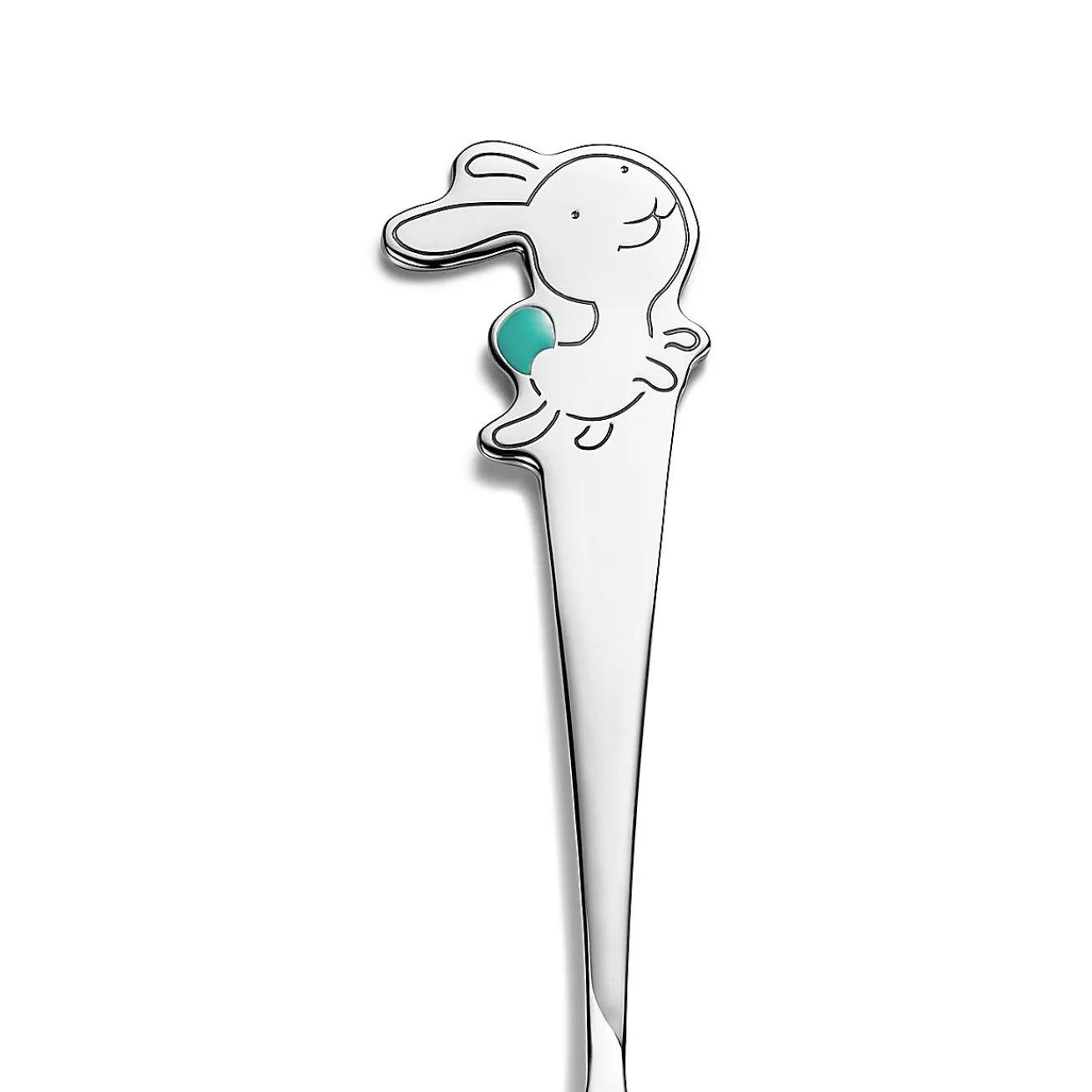 Tiffany & Co. Tiny Tiffany Rabbit Baby Spoon in Sterling Silver | ^ Baby|Baby