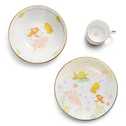 Tiffany & Co. Tiny Tiffany Sea Animals Baby Dish Set in Bone China, Set of Three | ^ Baby|Baby