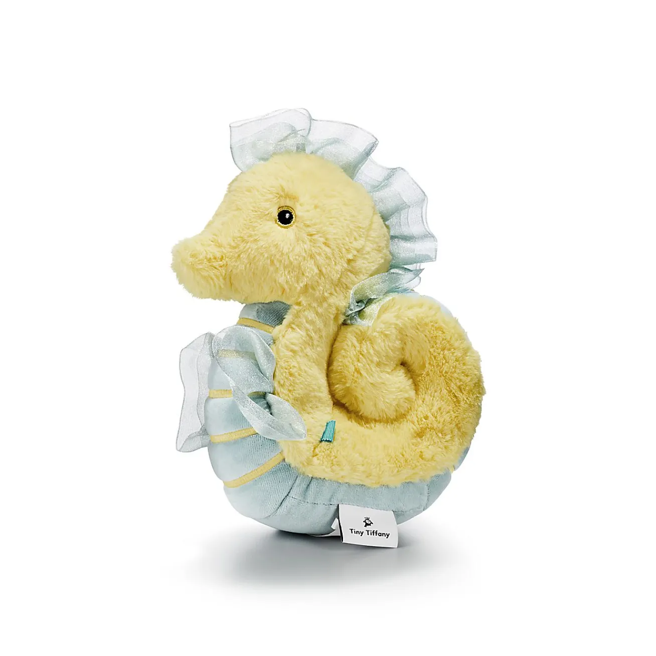 Tiffany & Co. Tiny Tiffany Seahorse Plush Toy in a Cotton Blend | ^ Baby|Baby