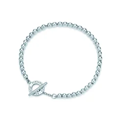 Tiffany & Co. Toggle Bead Bracelet in Sterling Silver, 4 mm | ^ Bracelets|Sterling Silver Jewelry