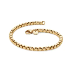 Tiffany & Co. Venetian link bracelet in 18k gold, medium. | ^ Bracelets|Men's Jewelry