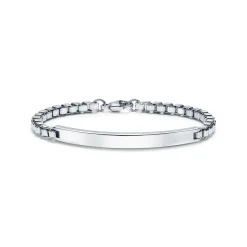 Tiffany & Co. Venetian Link I.D. men's bracelet in sterling silver. | ^ Bracelets|Men's Jewelry