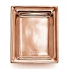 Tiffany & Co. Vide poche in porcelain with a rose gold hand-painted finish. | ^ The Home|Housewarming Gifts