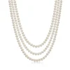 Tiffany & Co. Ziegfeld Collection Pearl Wrap Necklace with Silver Clasp, 6-7 mm | ^ Necklaces & Pendants|Sterling Silver Jewelry